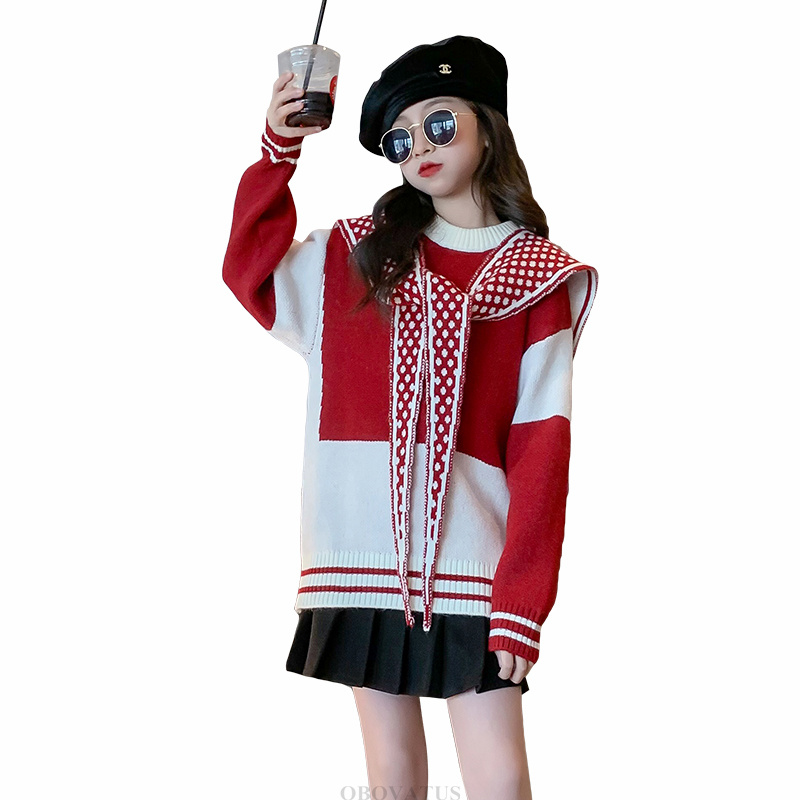 Street Fashion England - New Designer Kids Sweater with Cape