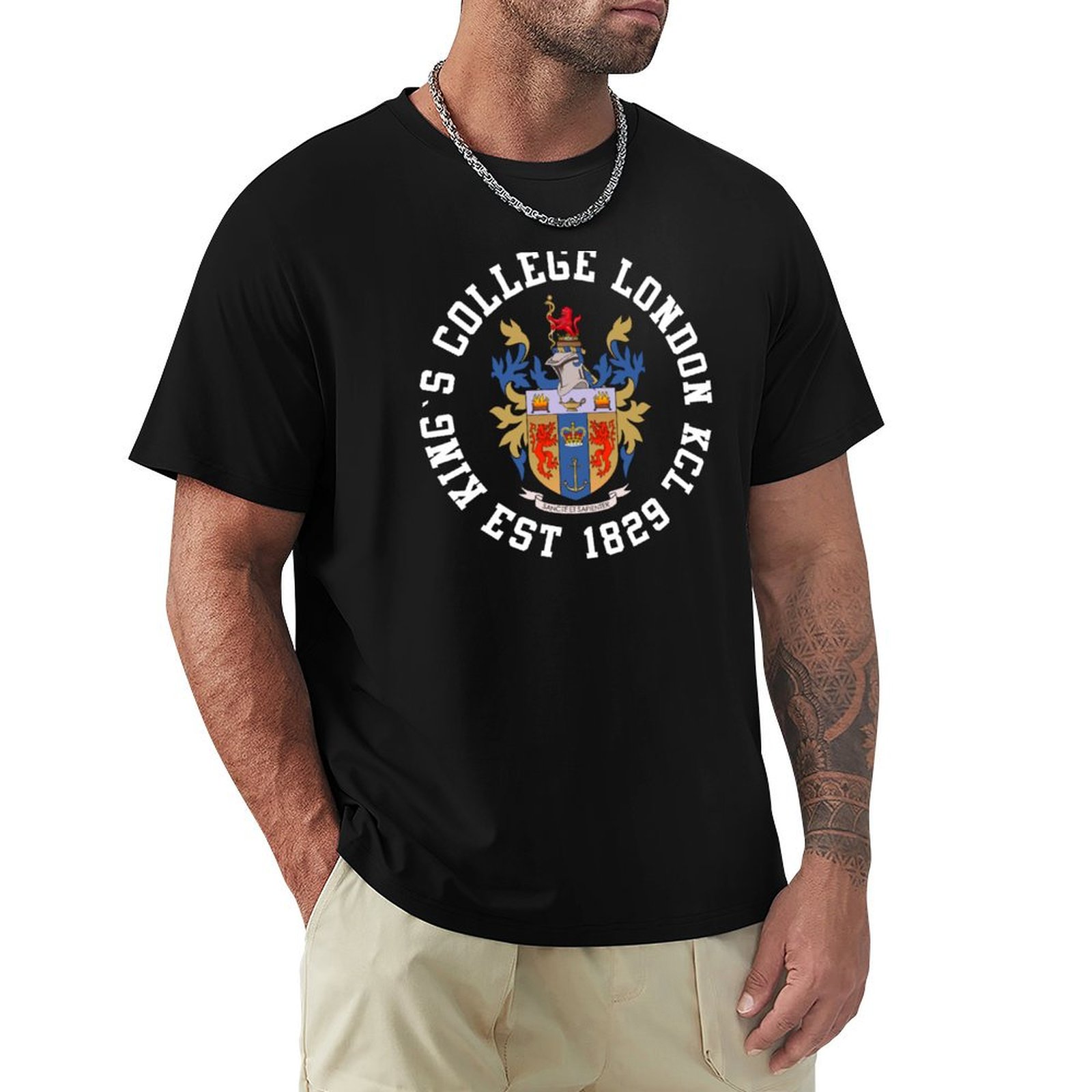 Street Fashion England - Kings College London logo KCL London