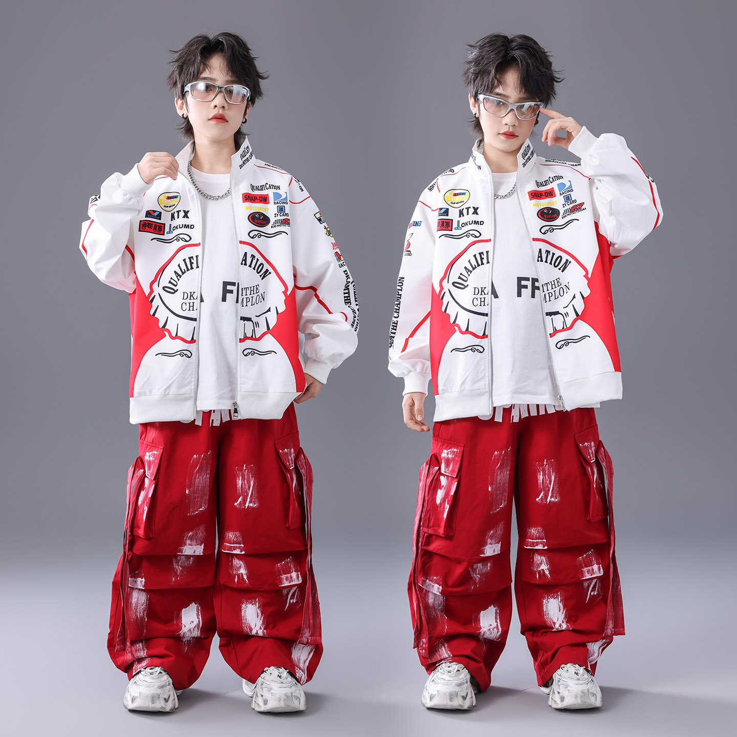 Boys K-pop Fashion Print Jacke – обзор и цена Street Fashion Kpop
