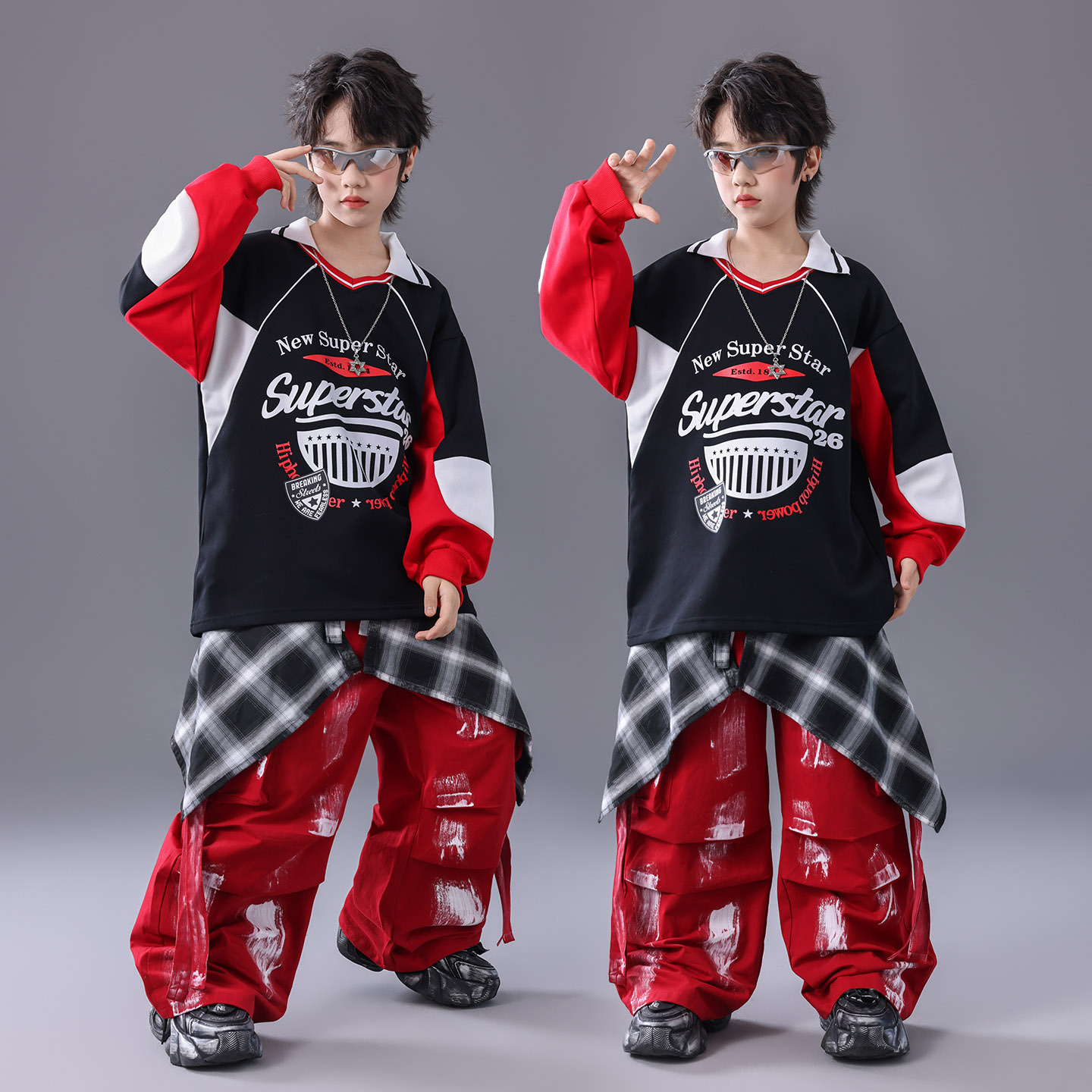 Boys K-pop Fashion Print Jacke – обзор и цена Street Fashion Kpop
