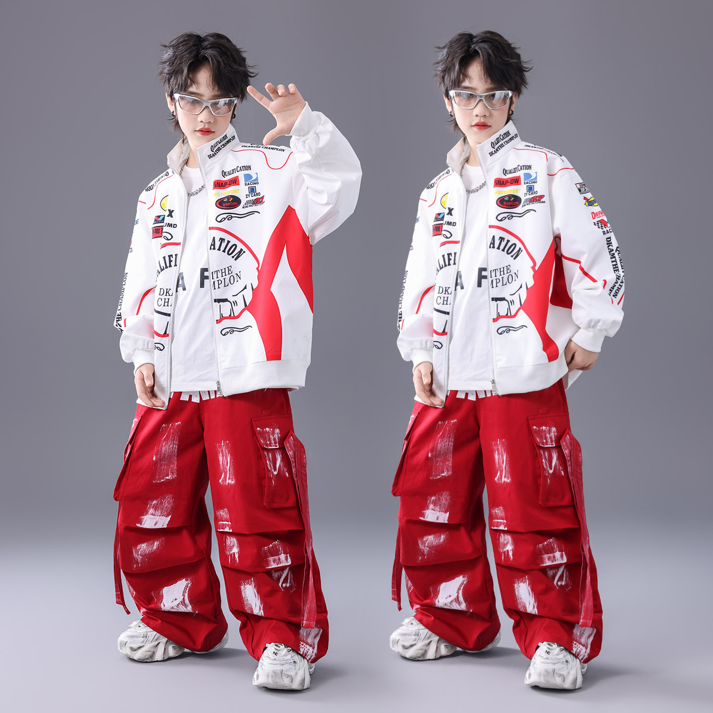 Boys K-pop Fashion Print Jacke – обзор и цена Street Fashion Kpop