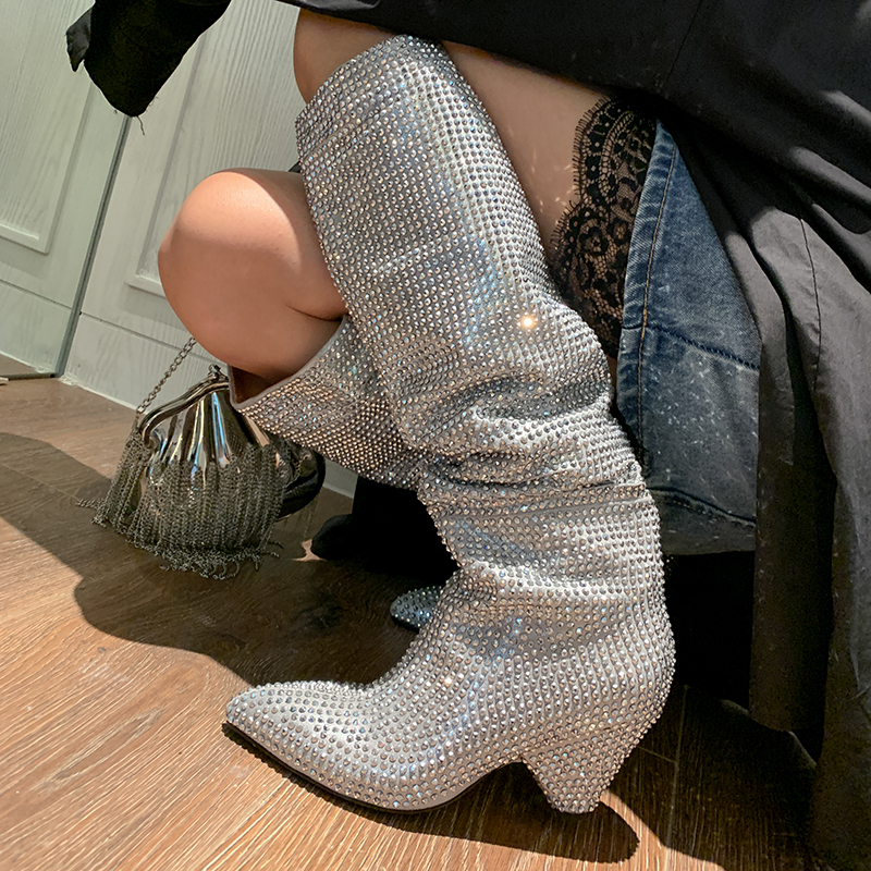 Fashion Spike Heels Crystal Lo – обзор и цена Street Fashion Lady