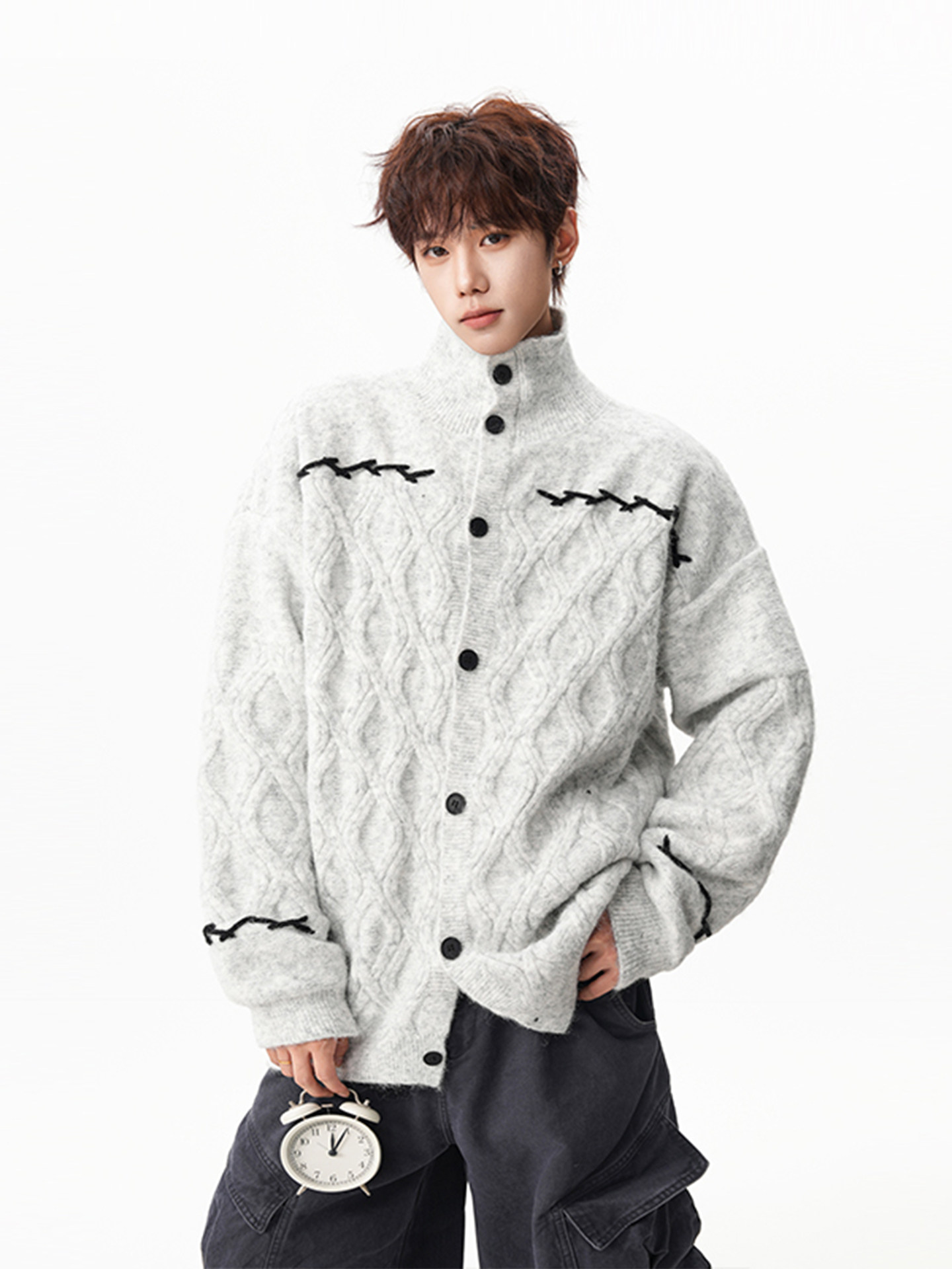 Fur Collar Pullovers Boys	 Men – обзор и цена Street Fashion Logo Design