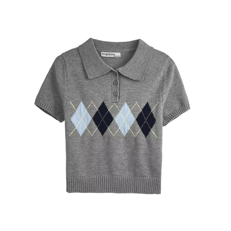 Knitted Tops Sweater Women's 2 – обзор и цена Street Fashion England