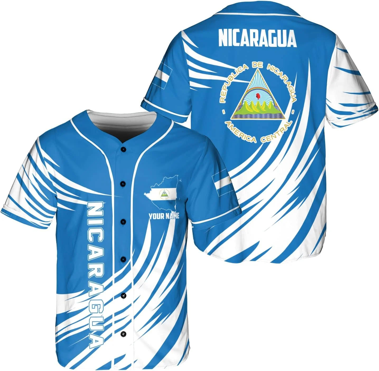 Personalized Name Nicaragua De – обзор и цена Street Fashion Name