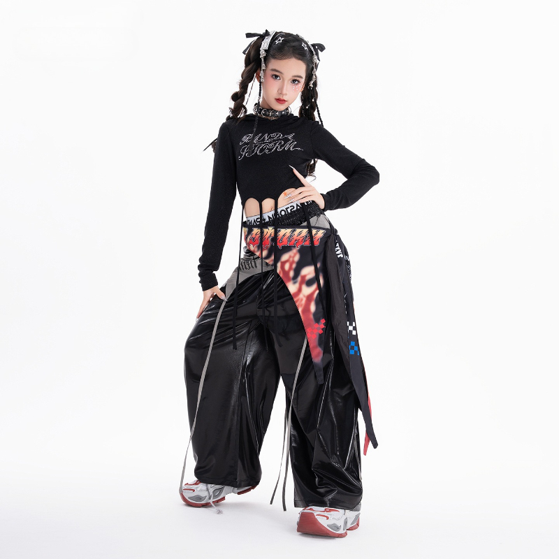 Girls Hip Hop Dance Clothing S – обзор и цена Street Fashion Kpop