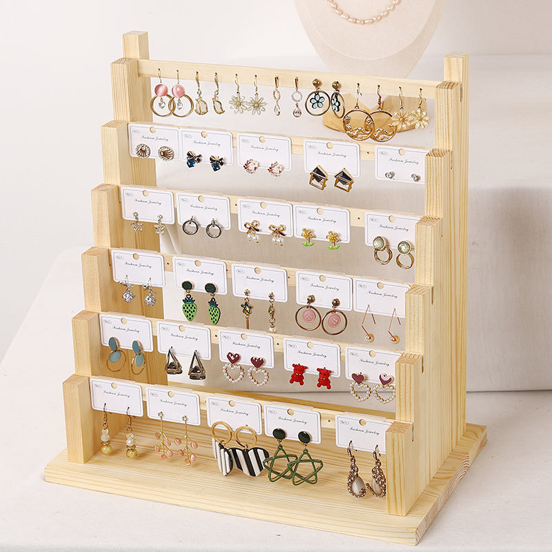  Wood Earring Display Stand De – обзор и цена Street Fashion Vendors