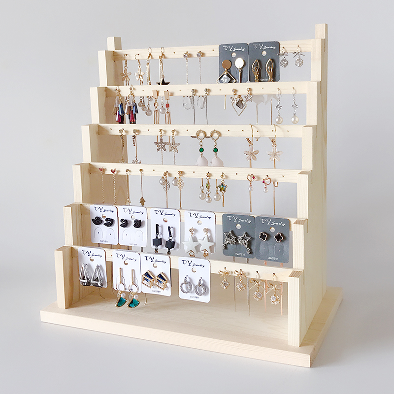  Wood Earring Display Stand De – обзор и цена Street Fashion Vendors