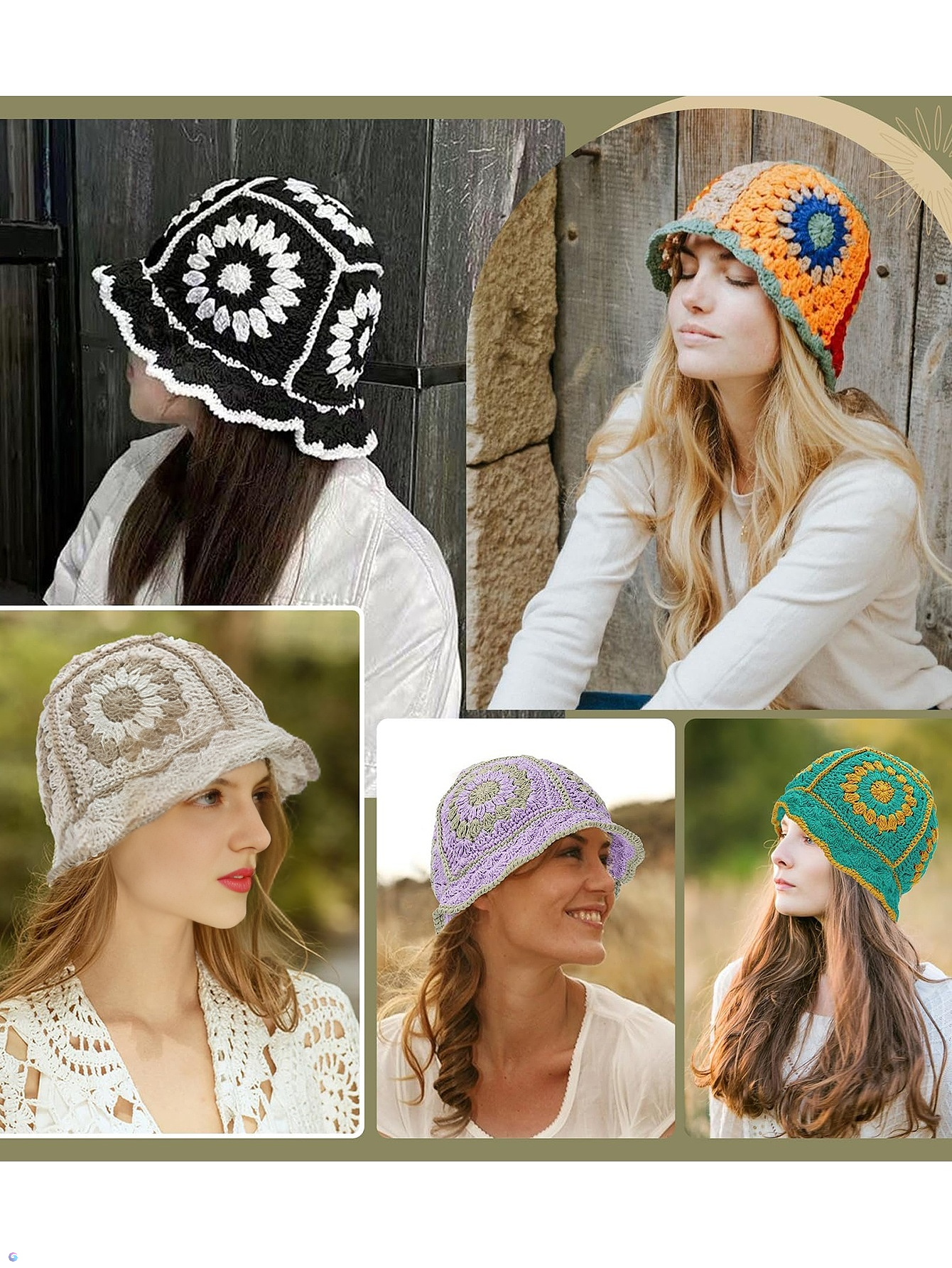 Women Handmade Crochet Bucket  – обзор и цена Street Fashion In Korea