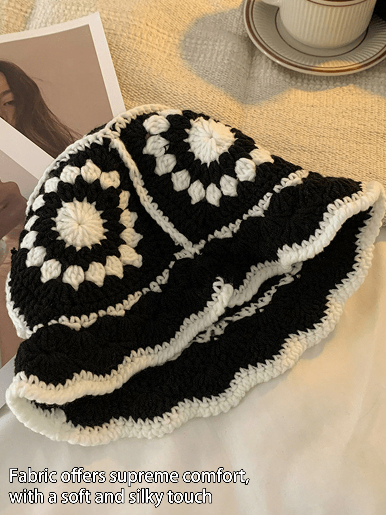 Women Handmade Crochet Bucket  – обзор и цена Street Fashion In Korea