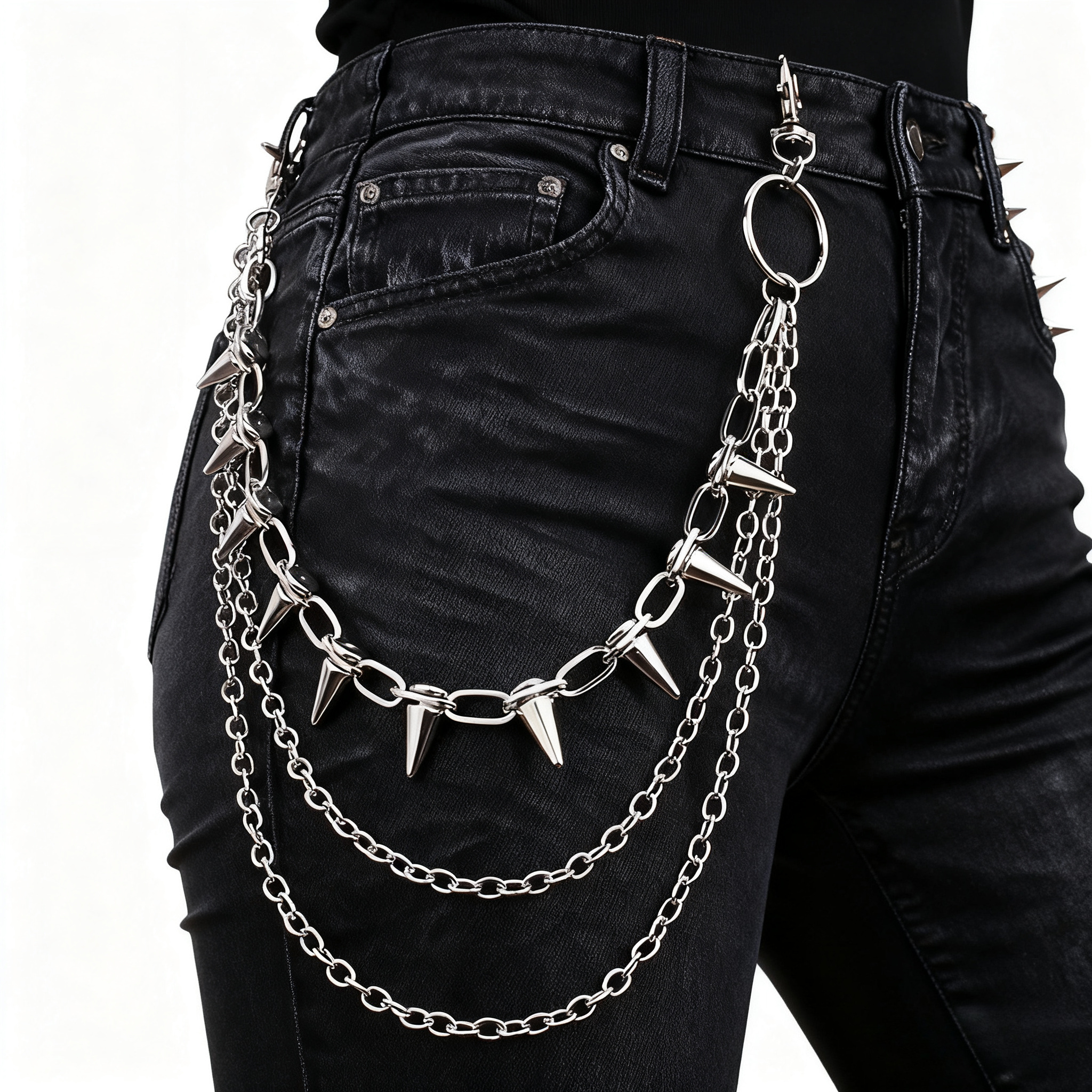Unisex Hip Hop Punk Rock Metal – обзор и цена Street Fashion Jewelry