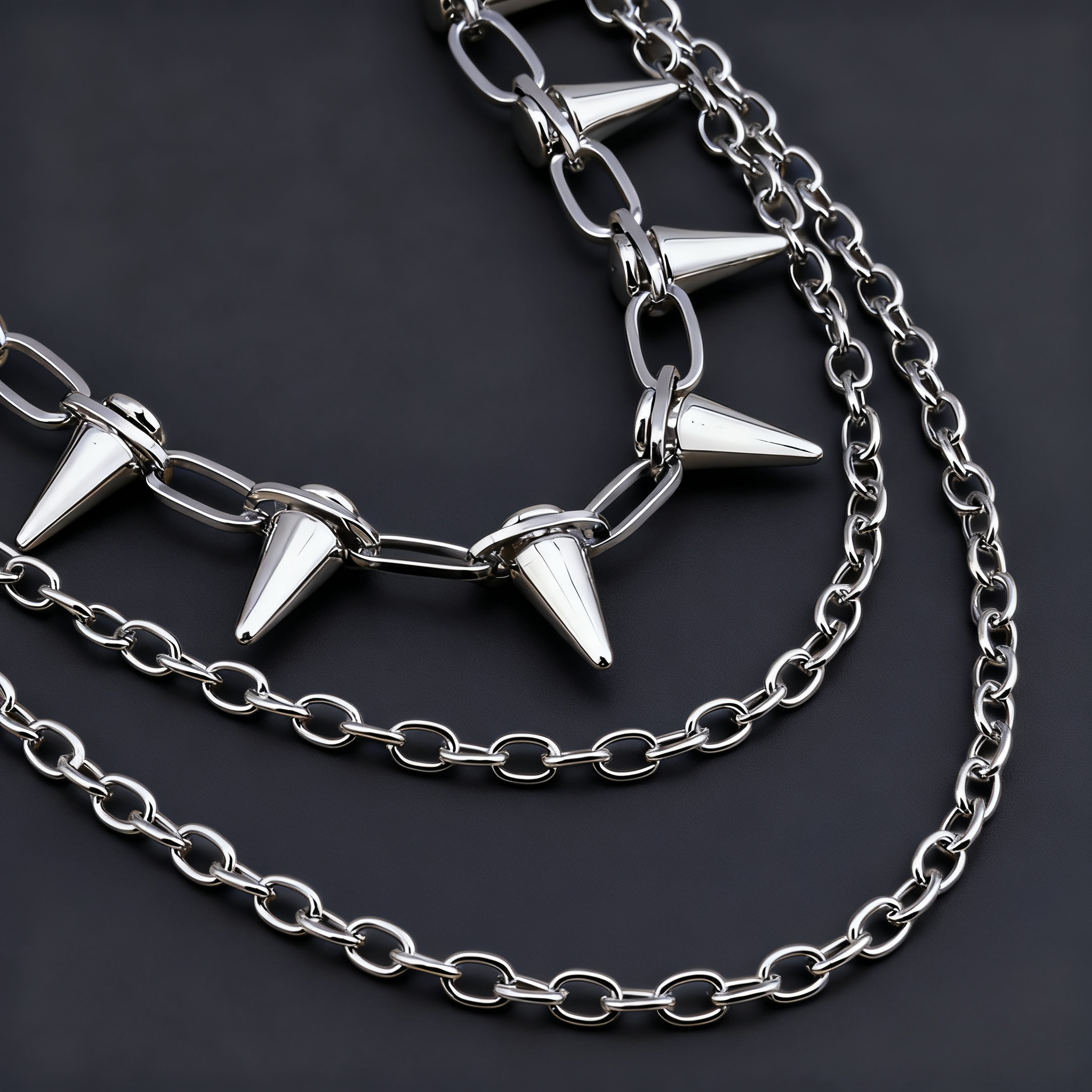 Unisex Hip Hop Punk Rock Metal – обзор и цена Street Fashion Jewelry