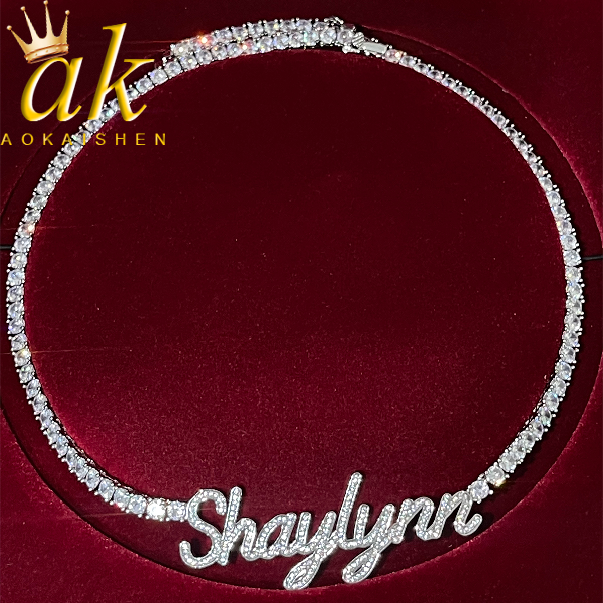 Aokaishen Custom Cursive Lette – обзор и цена Street Fashion Name