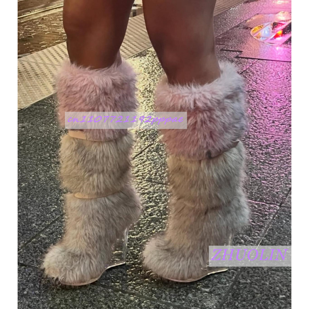 Winter Gradient Furry Transpar – обзор и цена Street Fashion Punk