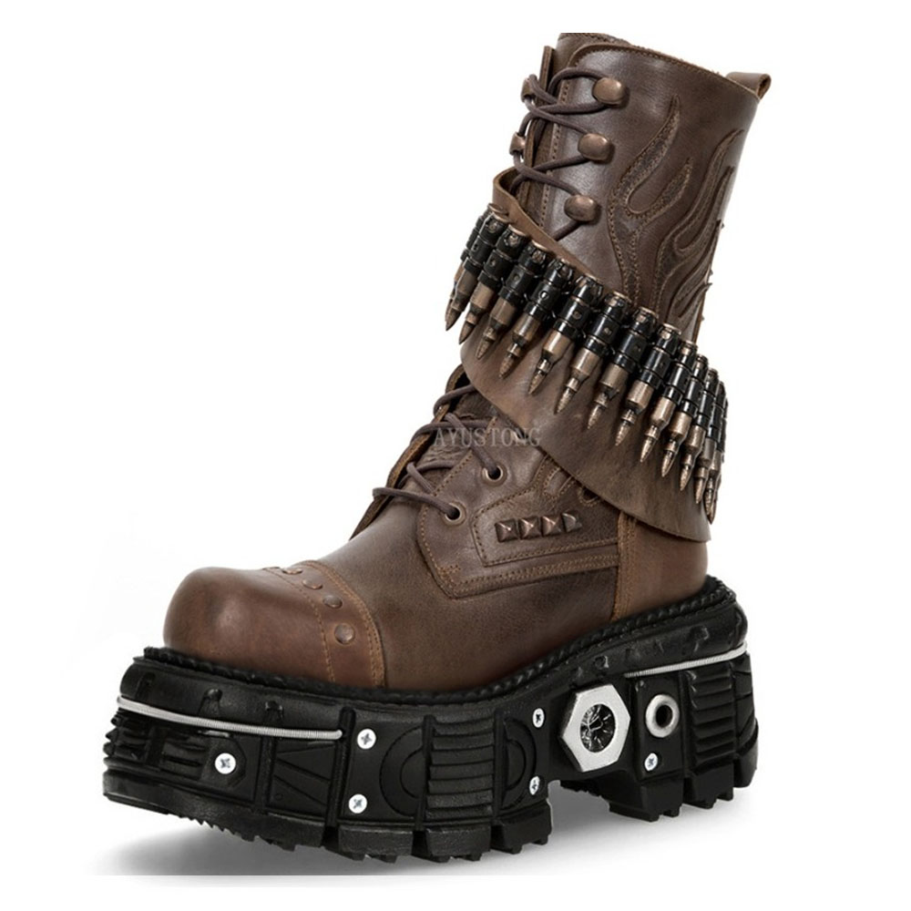 Fashion New Thick Sole Rivet B – обзор и цена Street Fashion Punk