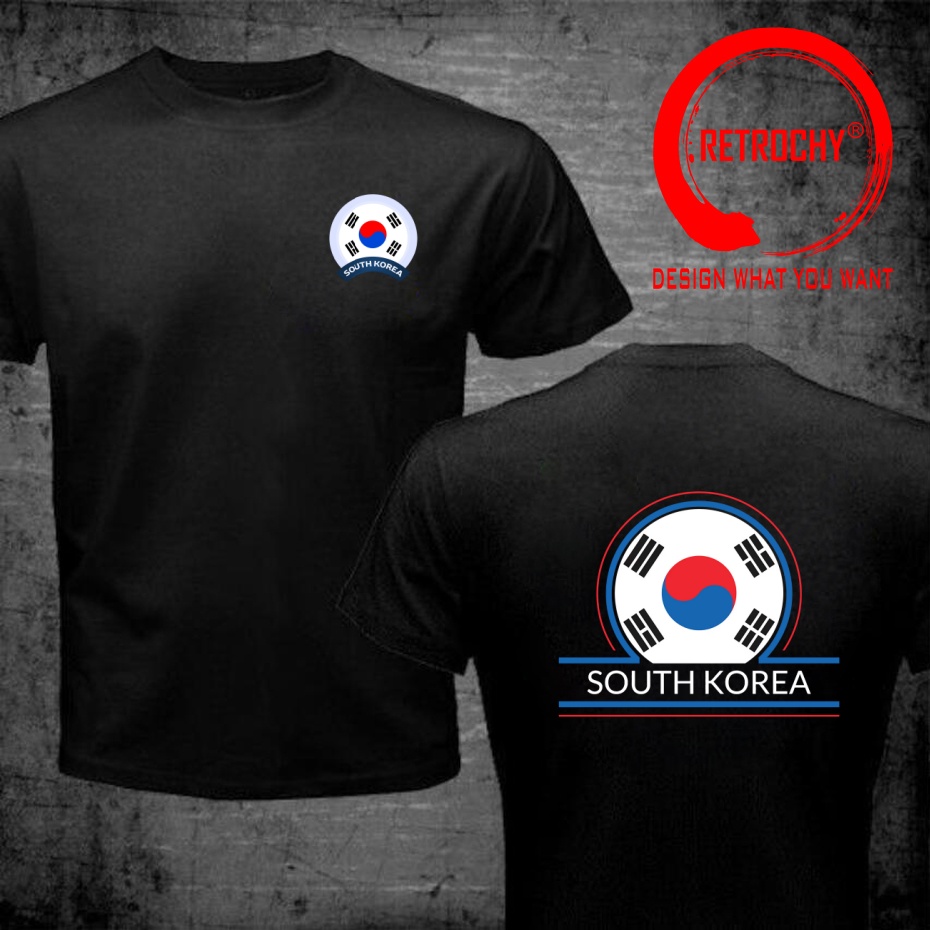 Funny Design South Korea Flag  – обзор и цена Street Fashion Logo Design