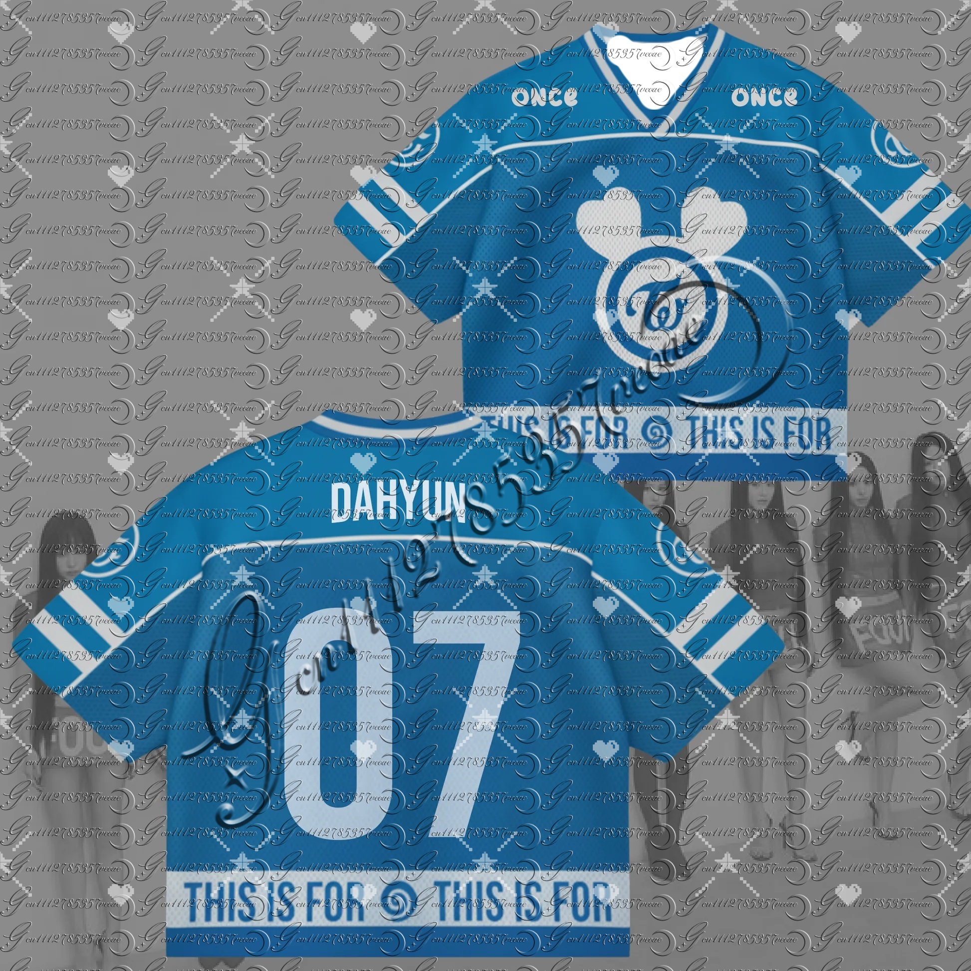 2026 new Custom TWICE Blue Jer – обзор и цена Street Fashion Kpop