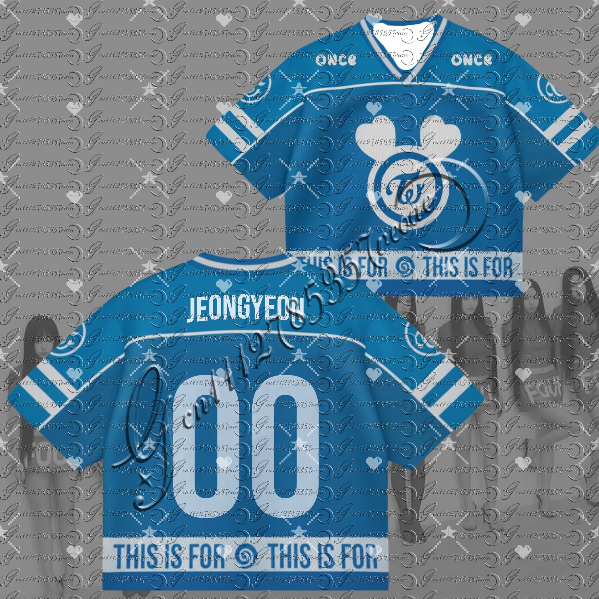 2026 new Custom TWICE Blue Jer – обзор и цена Street Fashion Kpop