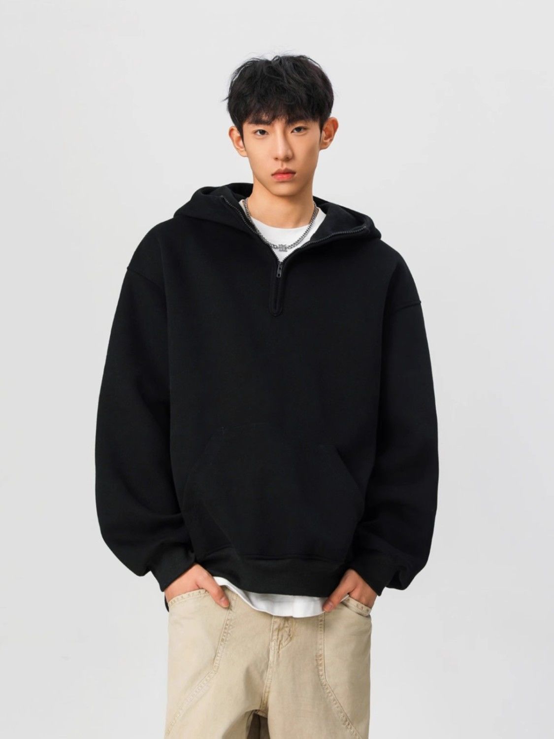 Mens With Hat Hoodies Man Zip  – обзор и цена Street Fashion History