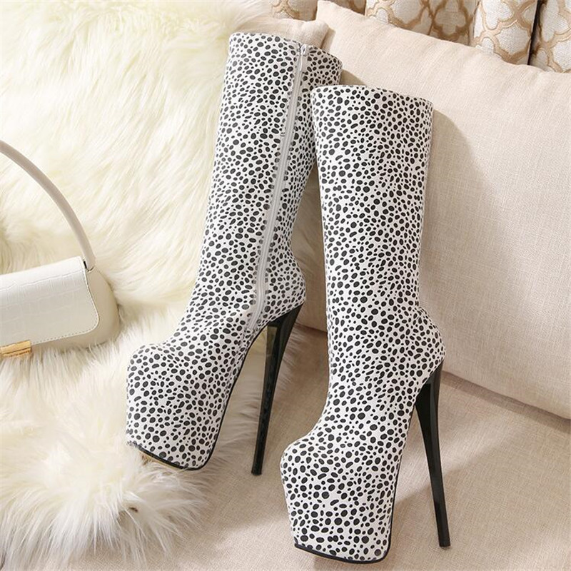 Fashion Round Toe Knee-High Wo – обзор и цена Street Fashion Punk
