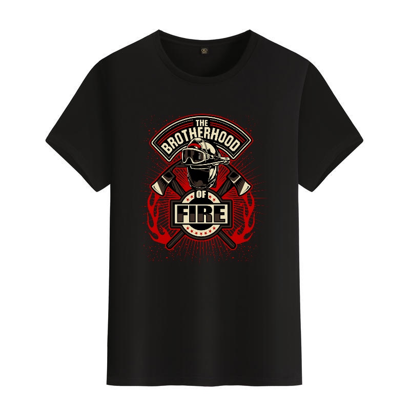 Men's Black Round-Neck Short-S – обзор и цена Street Fashion Theme
