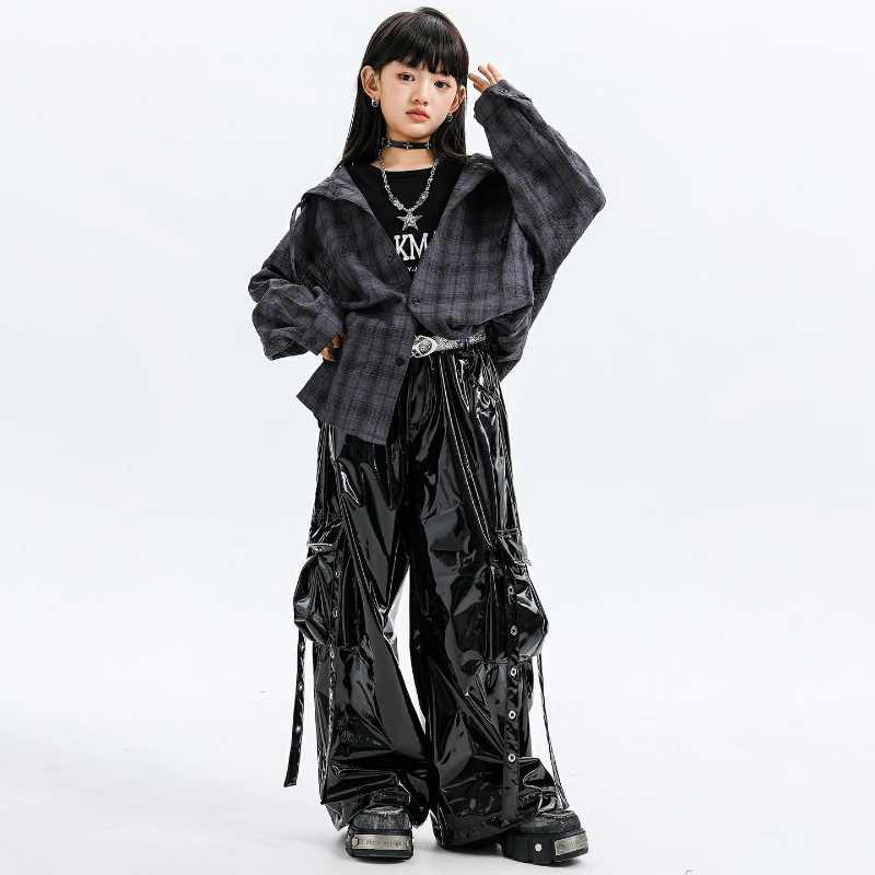Girls Jazz Dance Costumes Hood – обзор и цена Street Fashion Kpop