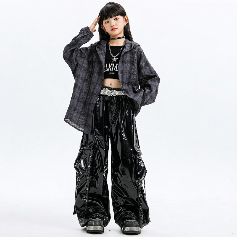Girls Jazz Dance Costumes Hood – обзор и цена Street Fashion Kpop
