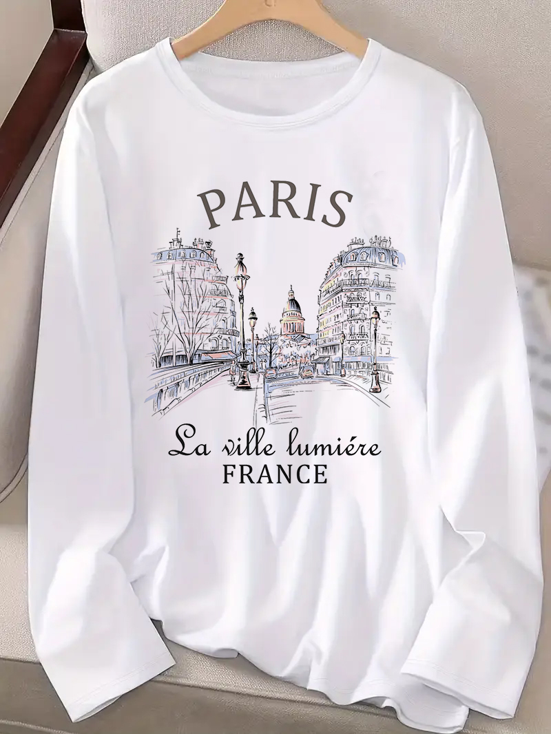 2025 Fashion Paris Letter Prin – обзор и цена Street Fashion Paris 2025