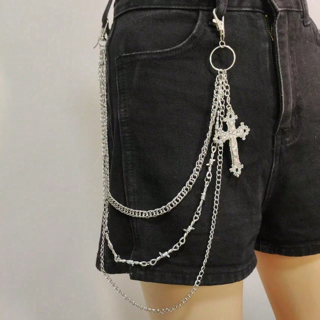 1PC street personality trend l – обзор и цена Street Fashion Jewelry
