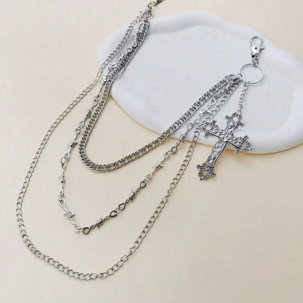 1PC street personality trend l – обзор и цена Street Fashion Jewelry