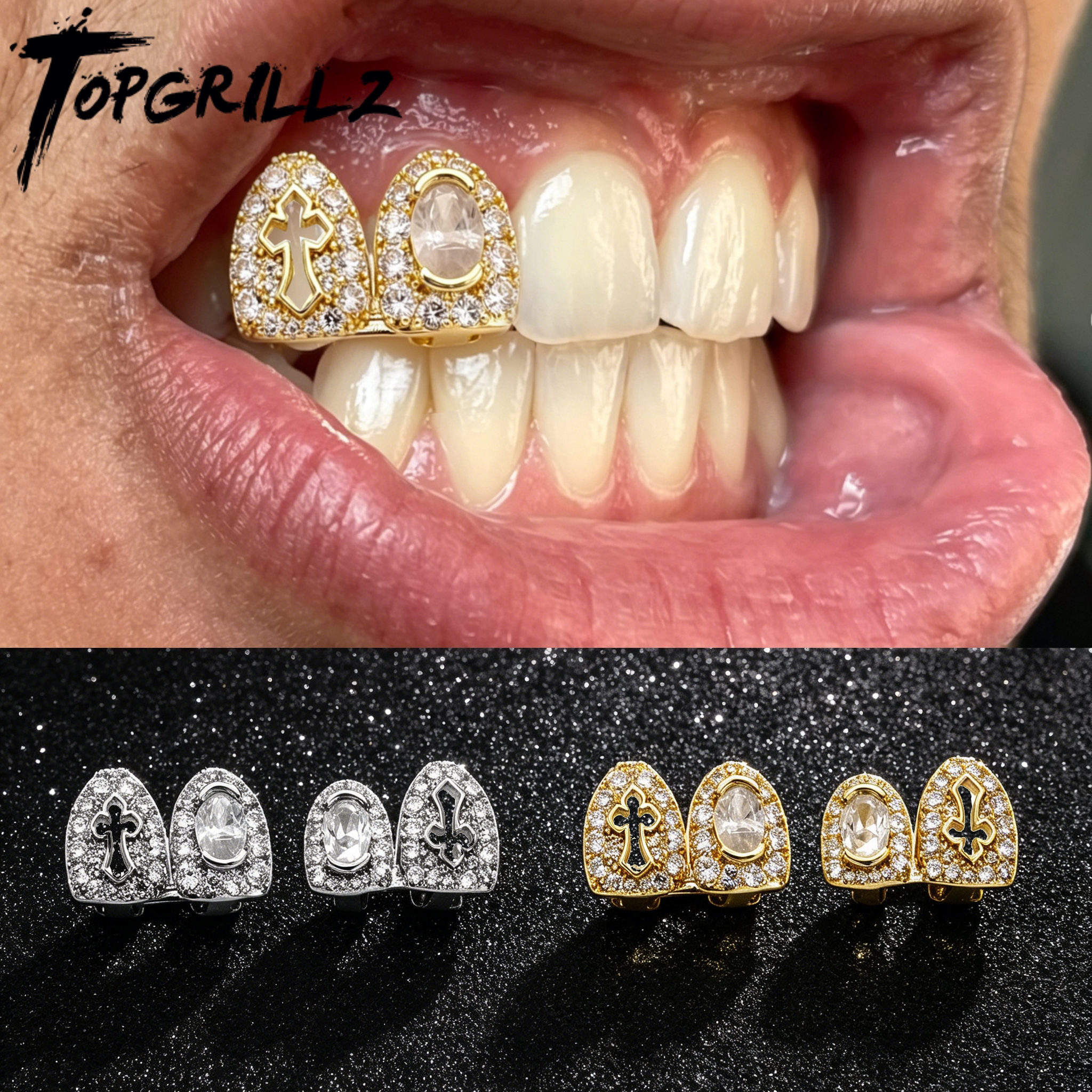 TOPGRILLZ Luxury Hip Hop Grill – обзор и цена Street Fashion Jewelry