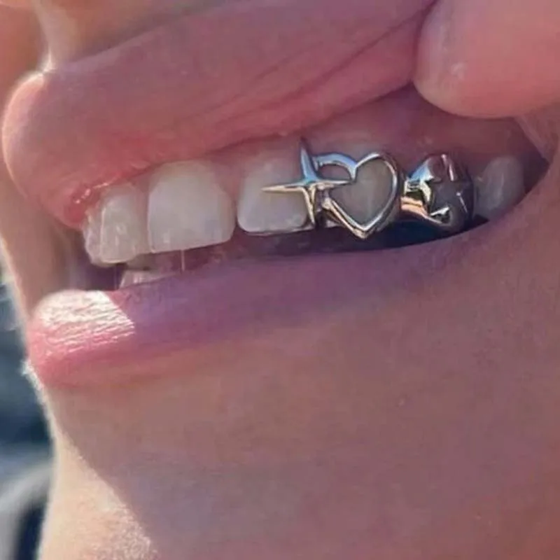 Punk Hip Hop Hollow Heart Teet – обзор и цена Street Fashion Jewelry
