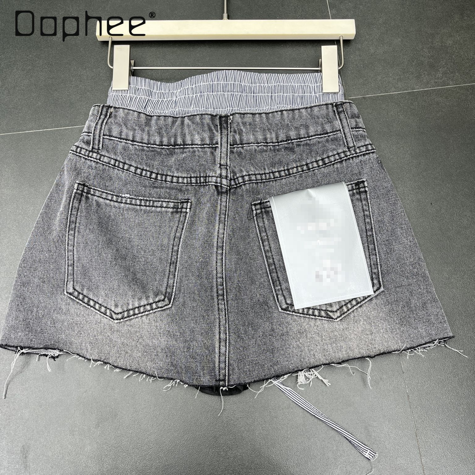 Street Retro Rough-edged Denim – обзор и цена Street Fashion In Korea