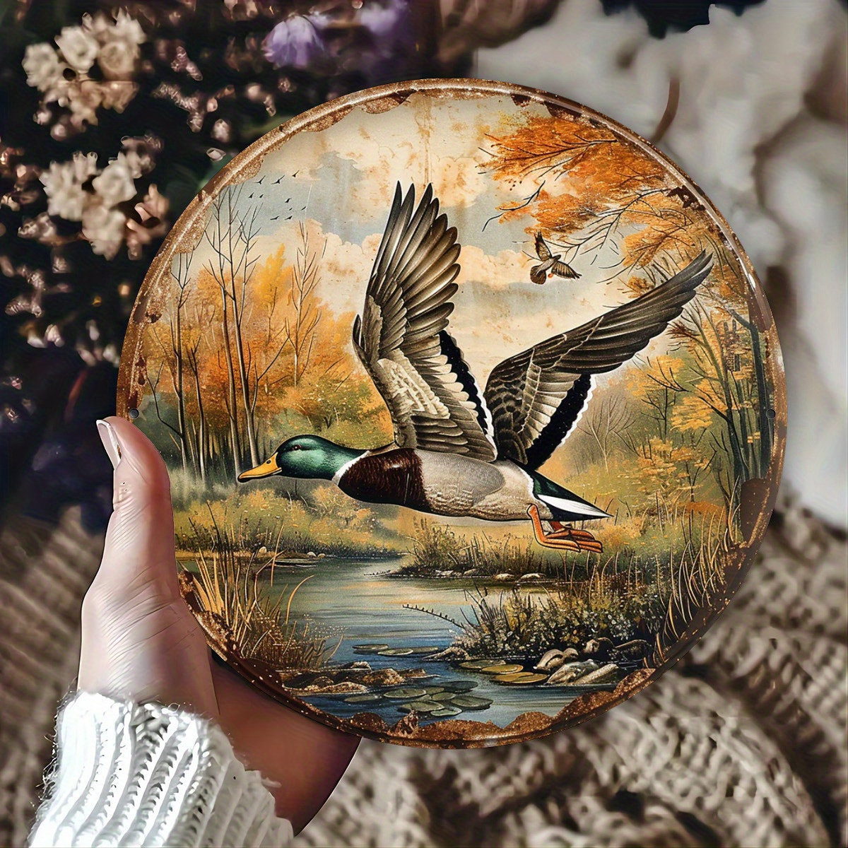 1pc, 8x8 Inch Vintage Wild Duc – обзор и цена Street Fashion Blog