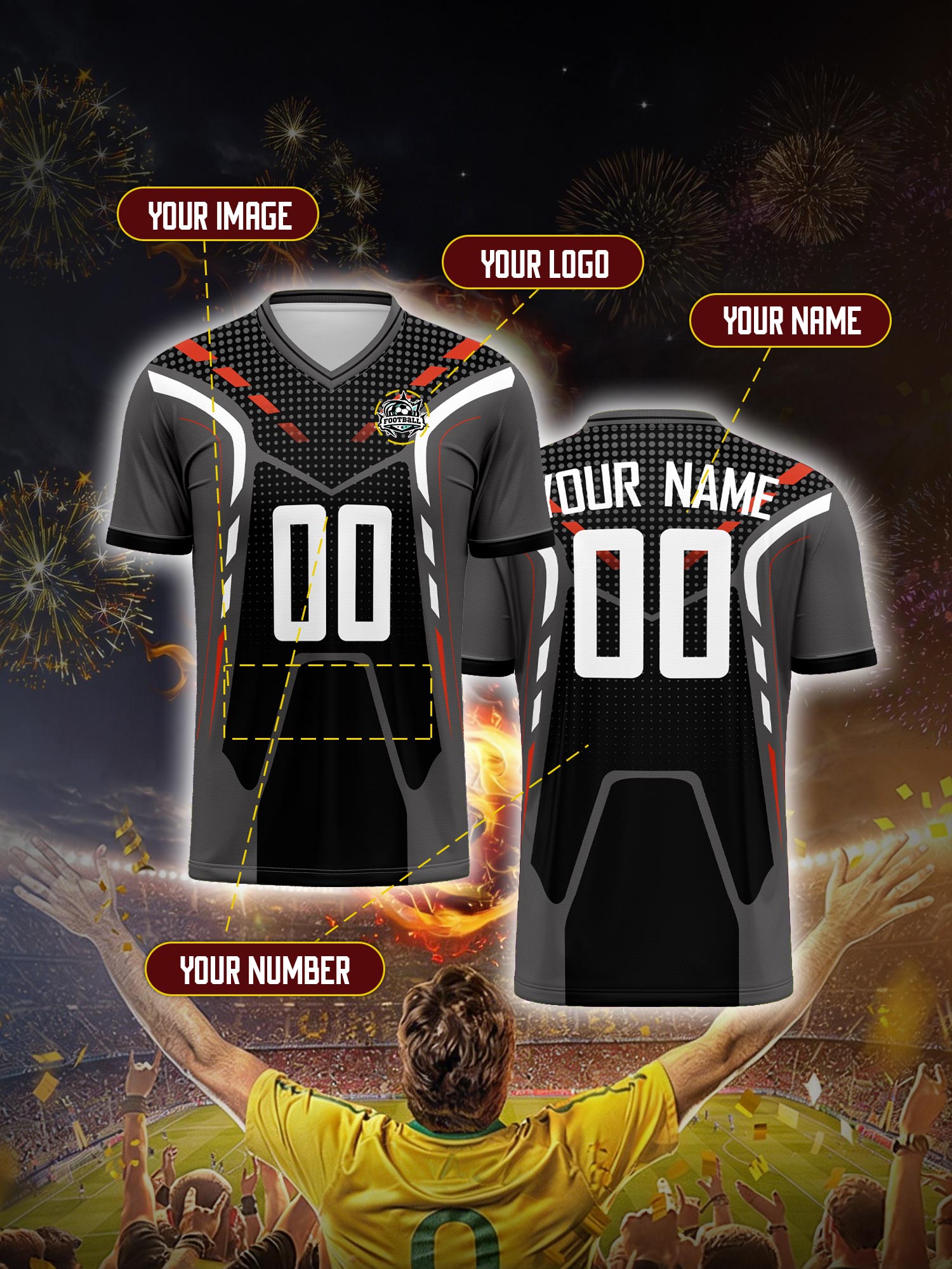Custom Soccer Jersey With Cust – обзор и цена Street Fashion Name