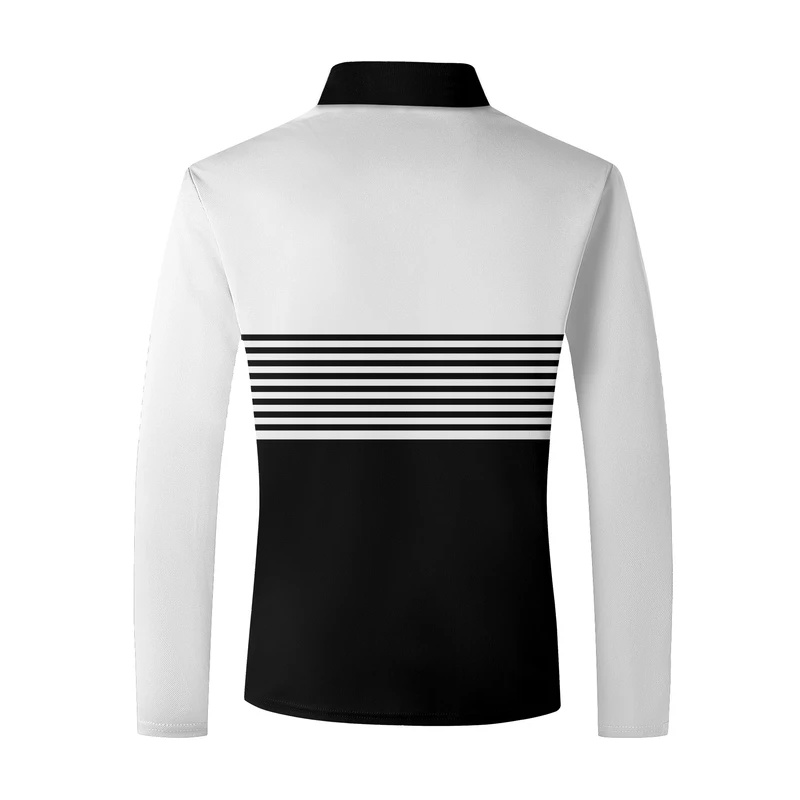 Striped pattern printed polo s – обзор и цена Street Fashion England