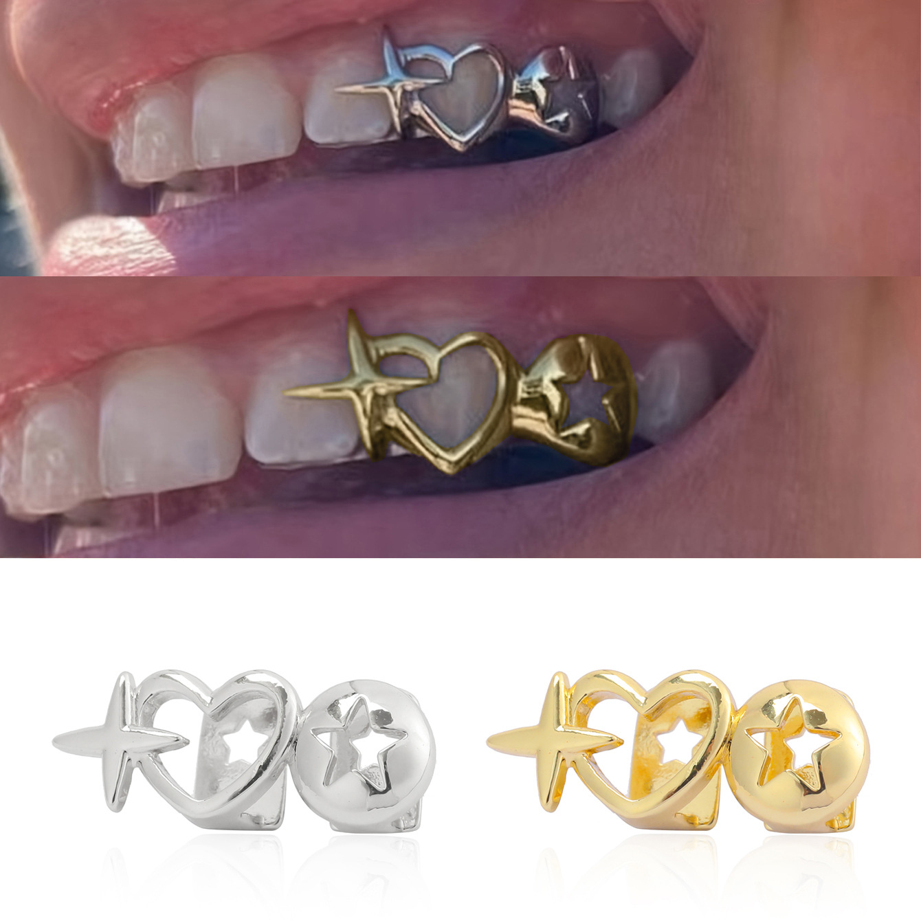 Punk Hip Hop Hollow Heart Teet – обзор и цена Street Fashion Jewelry