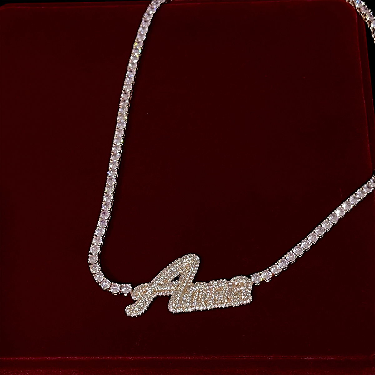 Aokaishen Custom Cursive Lette – обзор и цена Street Fashion Name