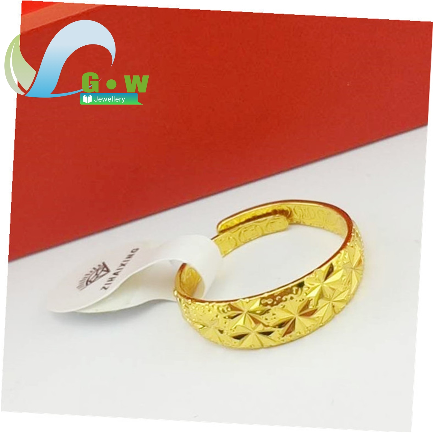 Fashion 18K Gold Plated Open R – обзор и цена Street Fashion Vendors