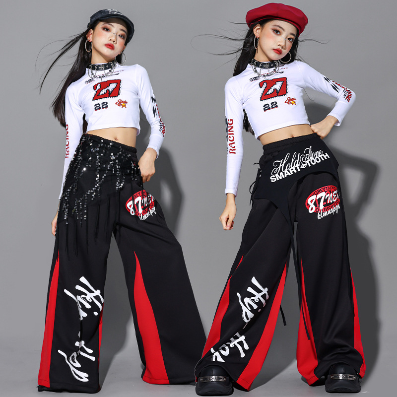 2025 Jazz Dance Clothes Girls  – обзор и цена Street Fashion Kpop