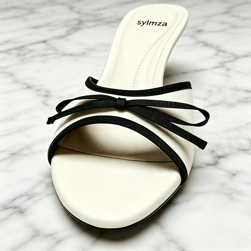 Fashion Bow Detail Heeled Sand – обзор и цена Street Fashion Lady