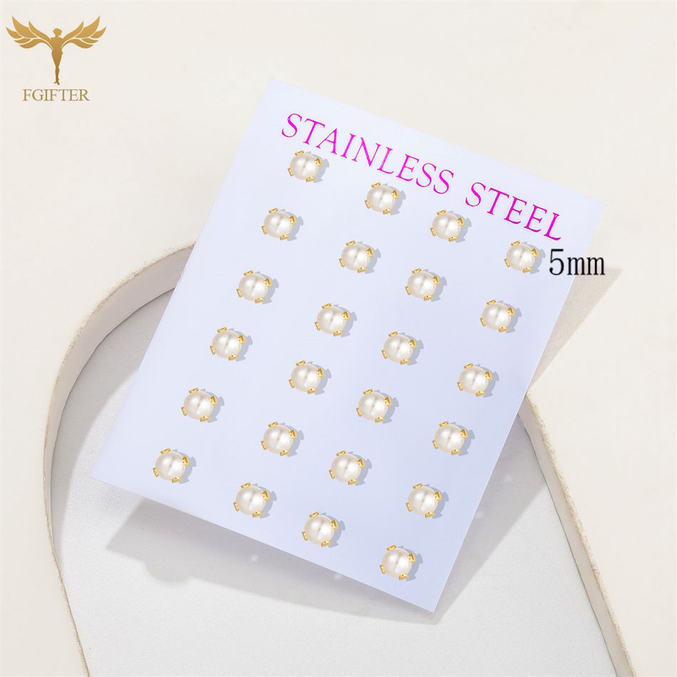 12 Pairs Pack Pearl Stud Earri – обзор и цена Street Fashion Vendors